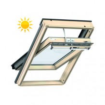 Finestra Velux GGL 308630 CK06 L55XH118 LEGNO NATURALE - VETRATA TRIPLA PROTEZIONE